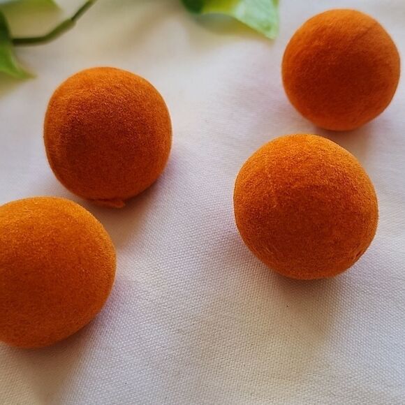 Vintage 70's Felted Fruit Decorating Picks - Picture 11 of 11